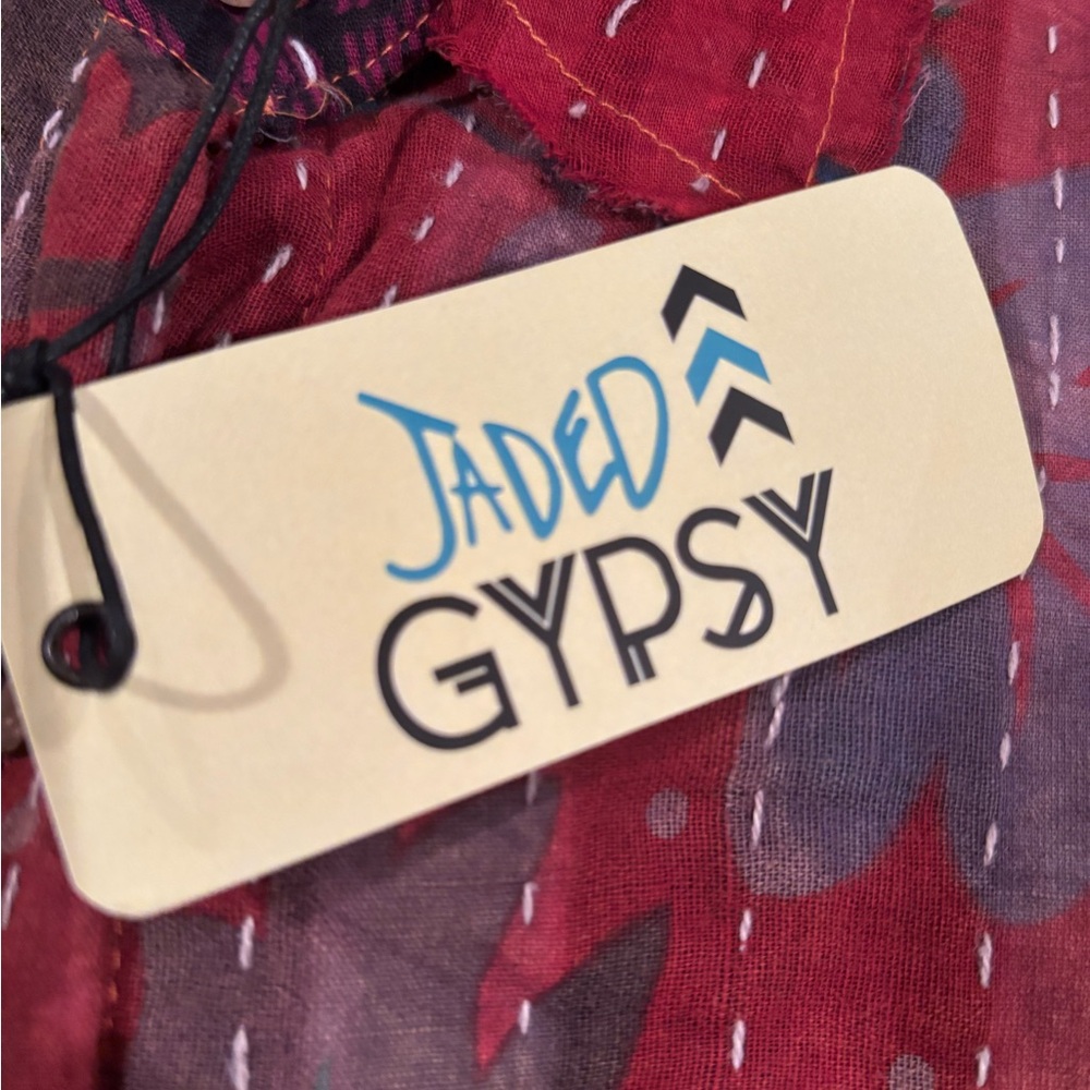 NWT Multicolor Boho Dress/Shirt - Picture 9 of 13